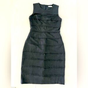 Calvin Klein Sleeveless Grey Dress Size 4